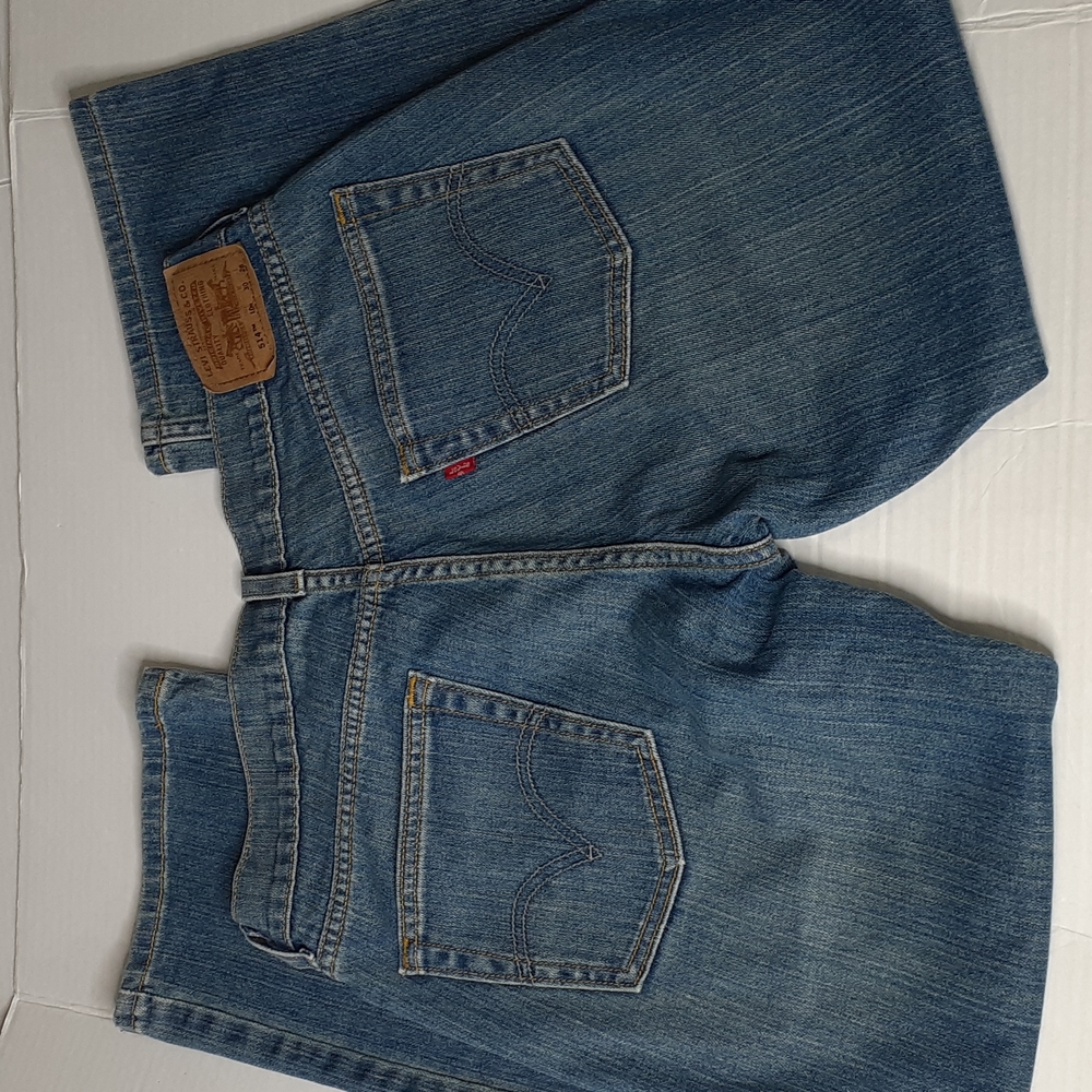 Levi's 514 Slim Straight 10M W30 L26 Blue Jeans
